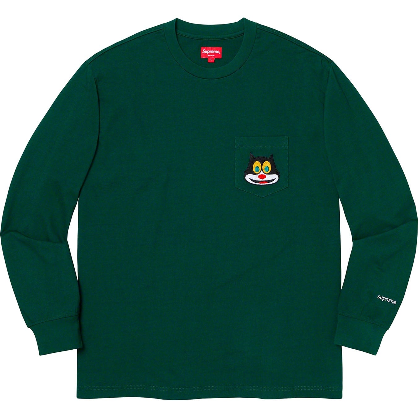 Cat L/S Pocket Tee view 6